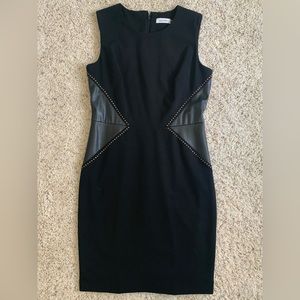 Calvin Klein Black Sheath Dress